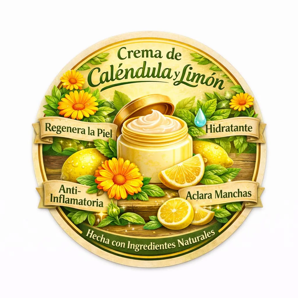Crema de Caléndula y Limón