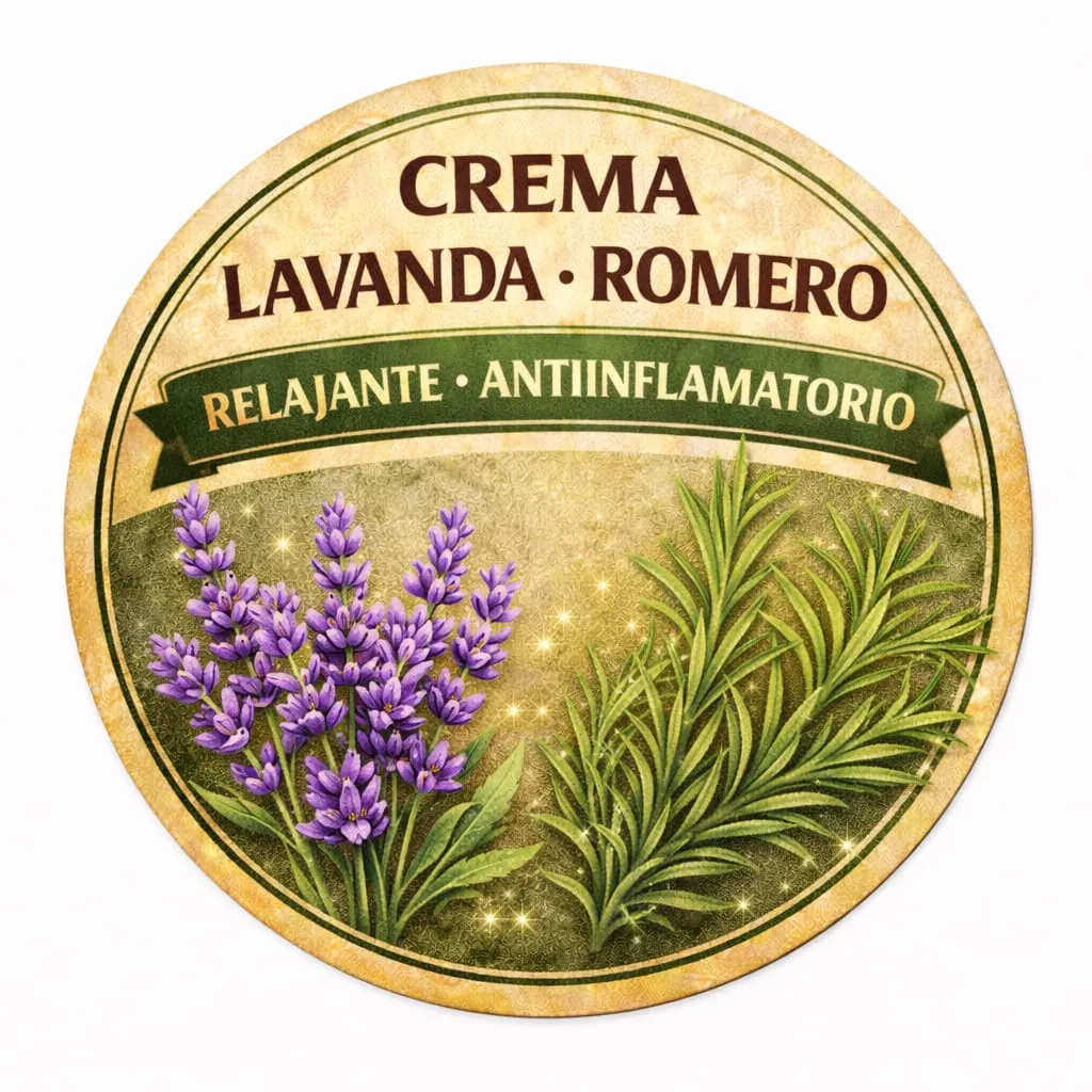 Crema de Lavanda y Romero