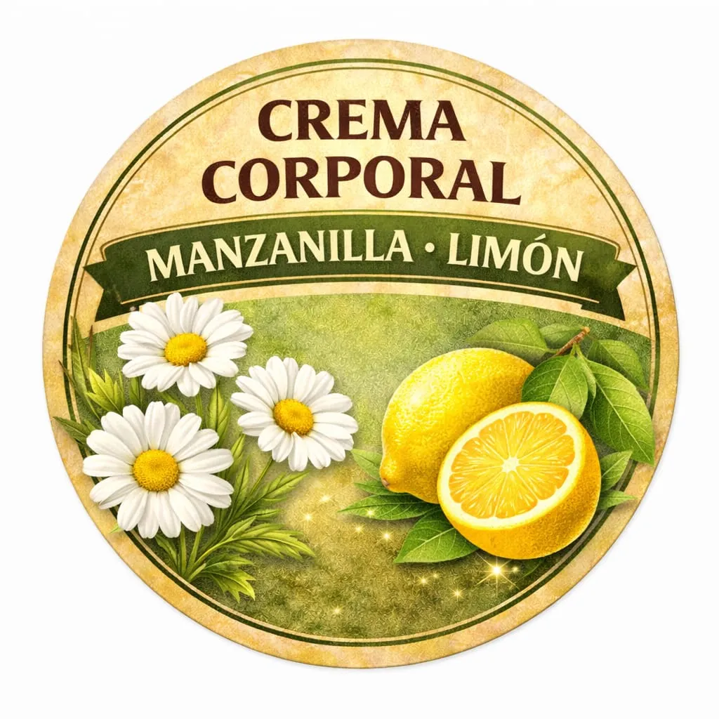 Crema de Manzanilla y Limón